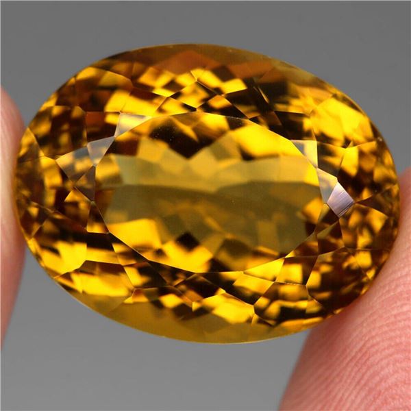 Natural Unheated  Yellow Citrine