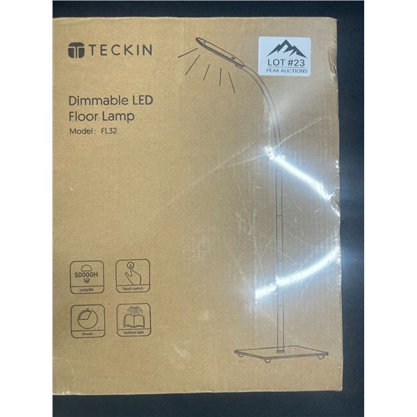 Lot of 1 Teckin Dimmable LED Floor Lamp
