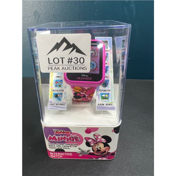 Lot of 1 Disney Junior - Minnie Mouse Touch Screen Interactive Watch, Fun Games, & More