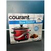 Image 1 : Lot of 1 Courant Slow Cooker - 1.6 Quarts
