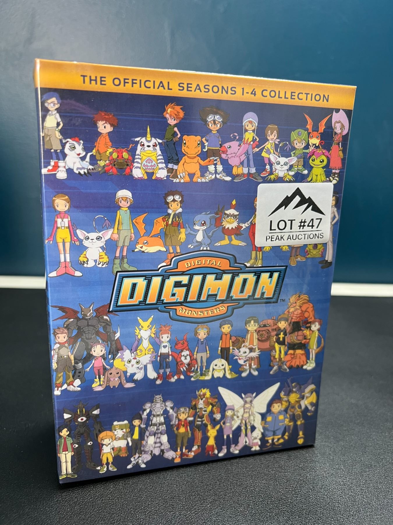 Lot of 1 Digimon: The Offilcial Seasons 1-4 DVD Box Set Collection