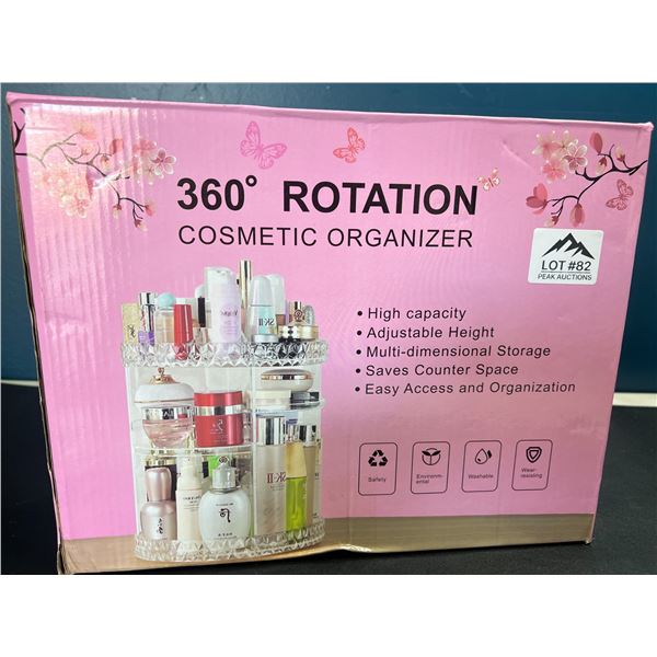 Lot of 1 360-Degree Rotating Cosmetic Organizer