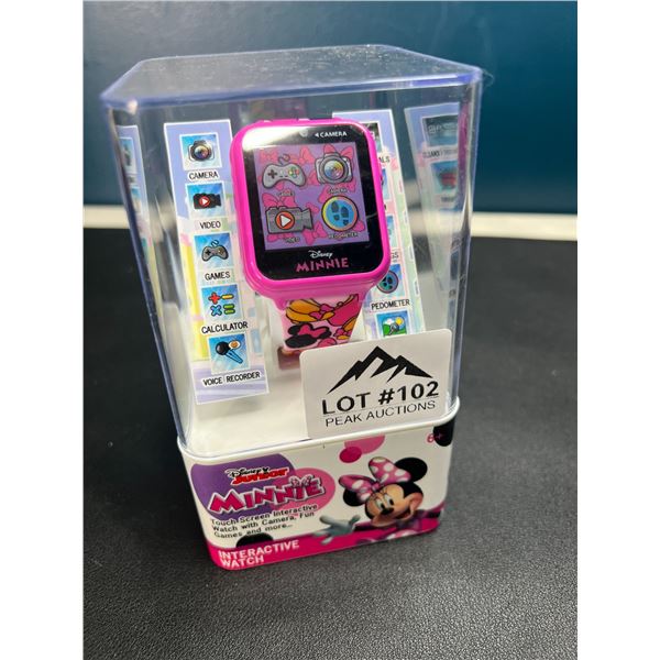Lot of 1 Disney Junior - Minnie Mouse Touch Screen Interactive Watch, Fun Games, & More