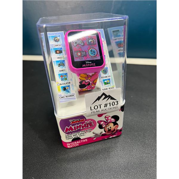 Lot of 1 Disney Junior - Minnie Mouse Touch Screen Interactive Watch, Fun Games, & More