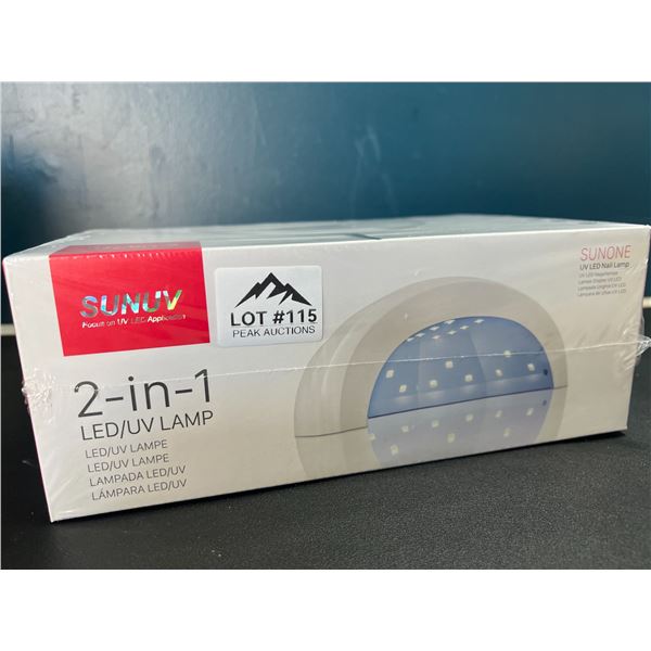 Lot of 1 SunUV Professional 2-in-1 LED/UV Nail Lamp