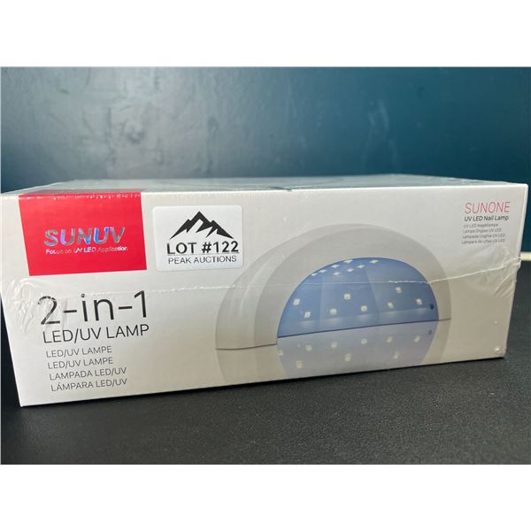 Lot of 1 SunUV Professional 2-in-1 LED/UV Nail Lamp