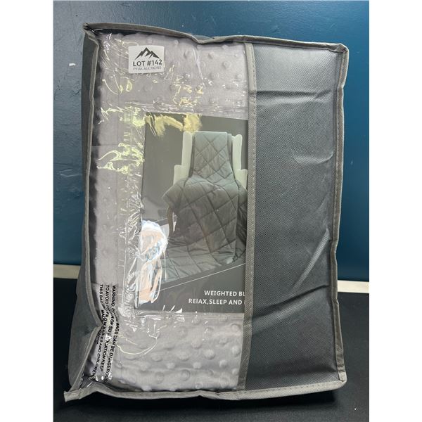 Lot of 1 Weighted Blanket for Adults - Grey