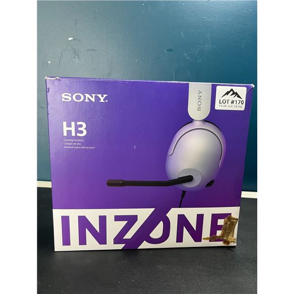 Lot of 1 Sony H3 Inzone Gaming Headset