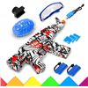 Image 1 : Lot of 1 Mr Woah AKM-47 Automatic Electric Gel Ball Blaster Gun