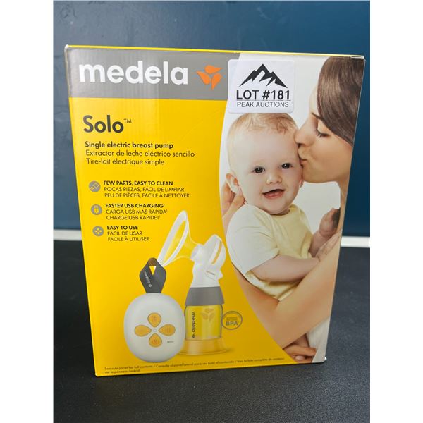 Lot of 1 Medela Solo Single Electric Breast Pump