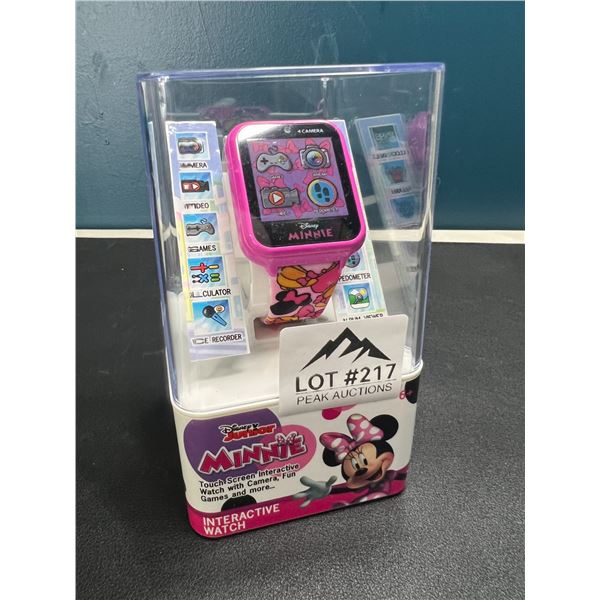 Lot of 1 Disney Junior - Minnie Mouse Touch Screen Interactive Watch, Fun Games, & More