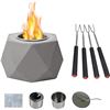 Image 1 : Lot of 1 Mini Tabletop Fire Pit