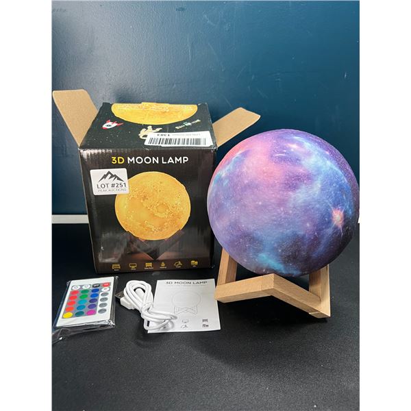 Lot of 1 3D Moon Lamp