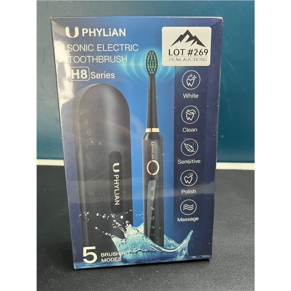 Lot of 1 Uphylian Sonic Electric Toothbrush