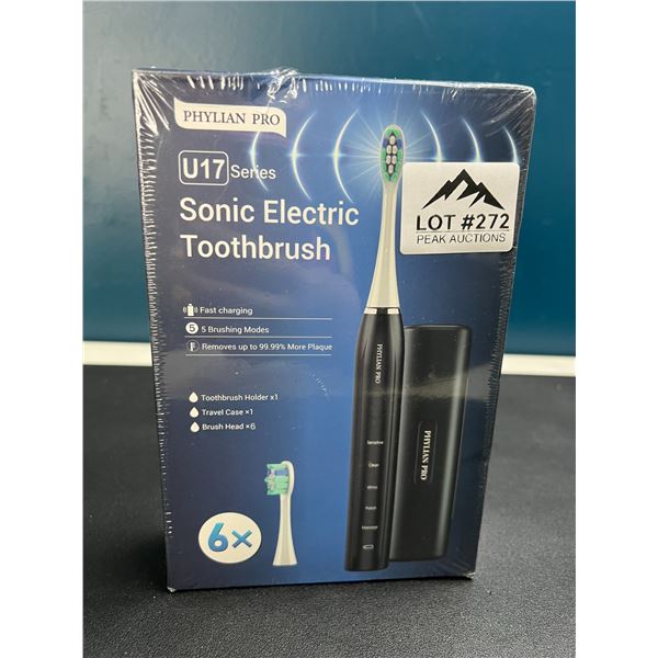 Lot of 1 Phylian Pro Sonic Electric Toothbrush