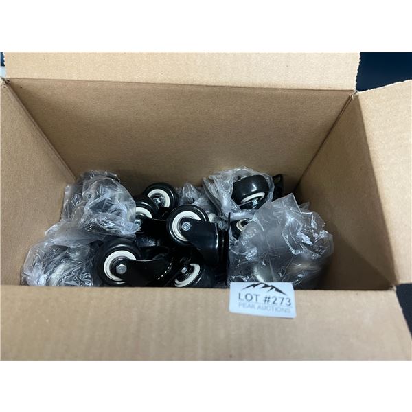 Lot of Caster Wheels - 24pcs