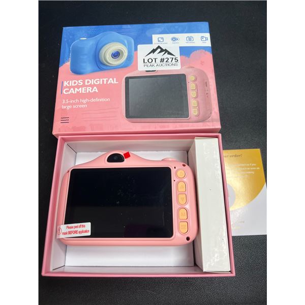 Lot of 1 Kids Digital Camera - Pink