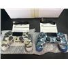 Image 2 : Lot of 2 Camo Playstation 4 Controllers