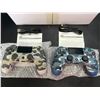 Image 2 : Lot of 2 Camo Playstation 4 Controllers