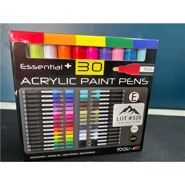 Lot of 1 Acrylic Paint Pens - 30Pack