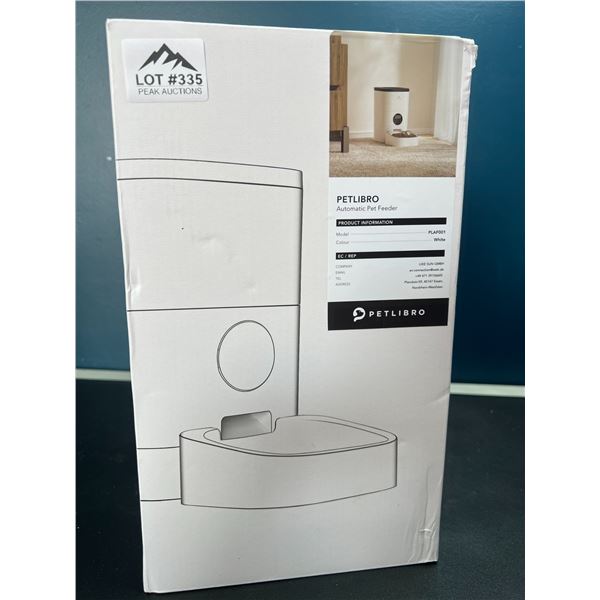 Lot of 1 PetLibro Automatic Pet Food Feeder
