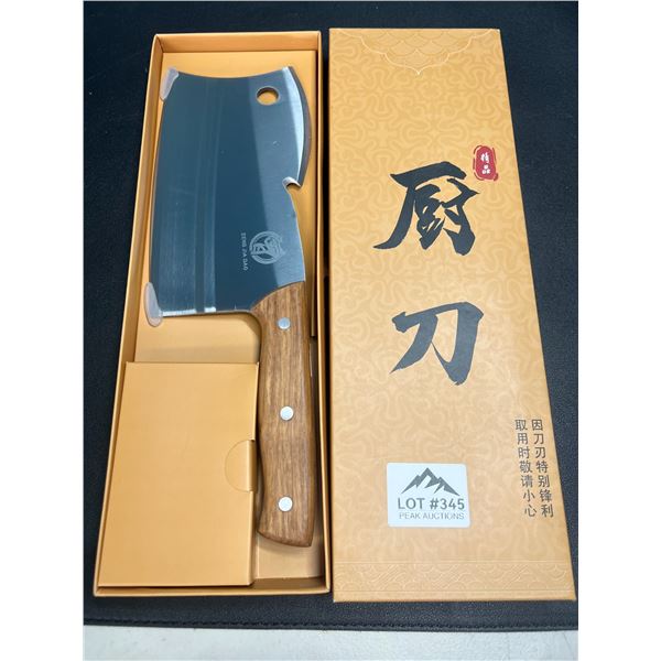 Lot of 1 Chef's/Kitchen Meat Cleaver Knife