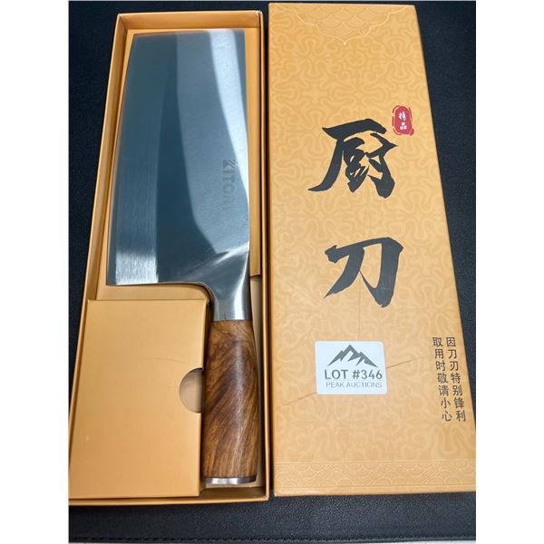 Lot of 1 Chef's/Kitchen Meat Cleaver Knife