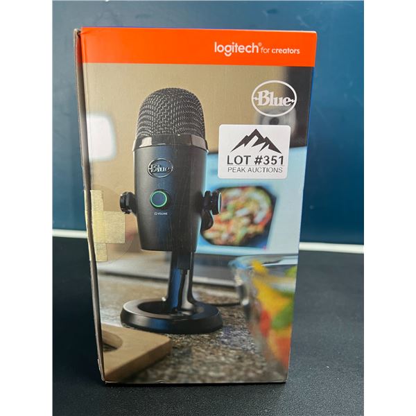 Lot of 1 Logitech Blue Yeti Nano Premium USB Microphone