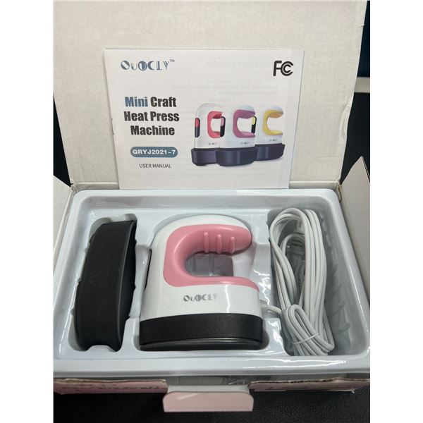 Lot of 1 Mini Craft Heat Press Machine