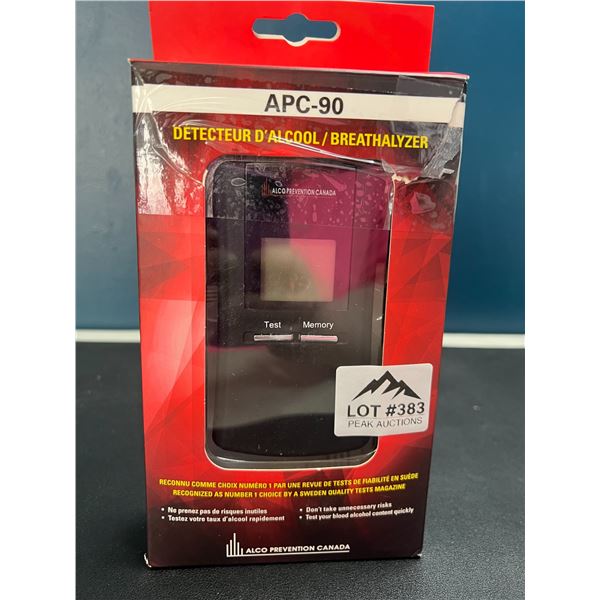 Lot of 1 APC-90 Electronic Breathalyzer