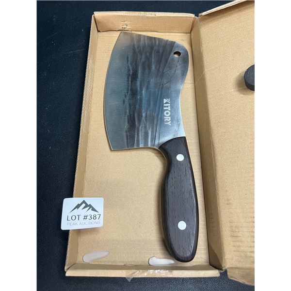 Lot of 1 Chef's/Kitchen Meat Cleaver Knife