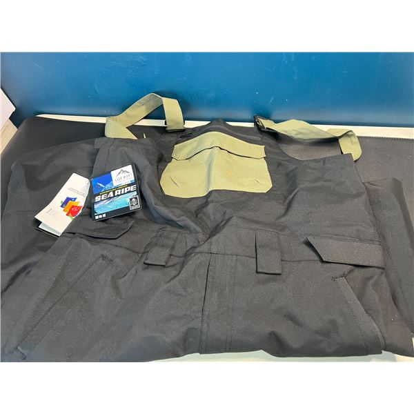 Lot of 1 Searipe Adjustable Snow Bib/Overalls - Wear-Resistant - Insulated - Size XL