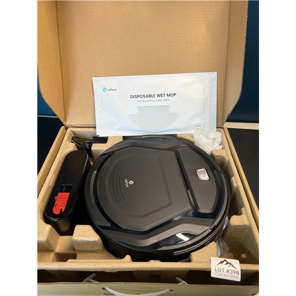 Lot of 1 Leafant Robotic Vacuum Cleaner w/ Mop Function - Model M210B
