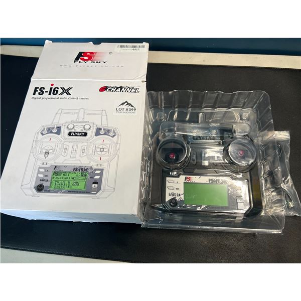 Lot of 1 Fly Sky FS-i6 X 6-Channel Radio Control System/RC Transmitter