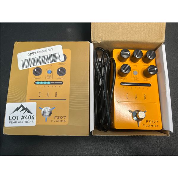 Lot of 1 C A B FS07 Flamma Guitar Effect Pedal