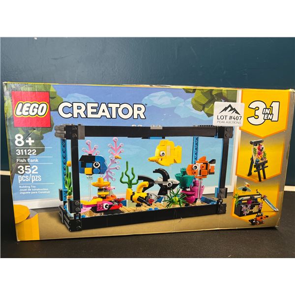 Lot of 1 LEGO Creator 3-in-1 Toy Building Set - Fish Tank