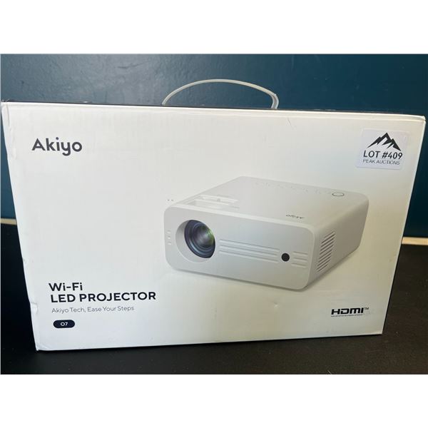 Lot of 1 Akiyo O7 WiFi LED Projector