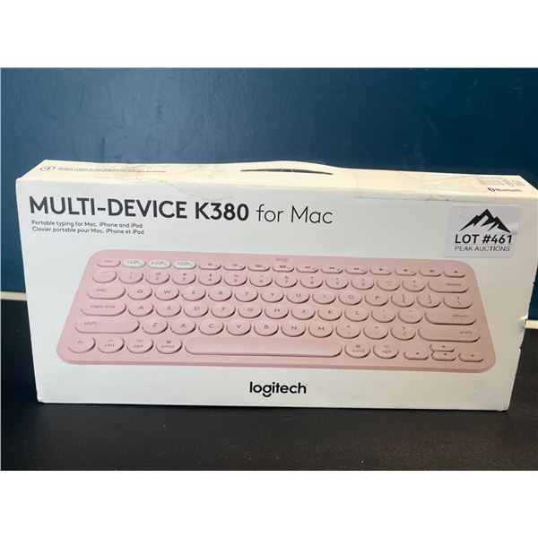 Lot of 1 Logitech Multi-Device K380 Keyboard for Mac