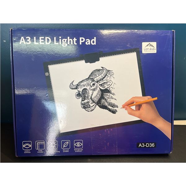 Lot of 1 A3 LED Light Drawing Pad