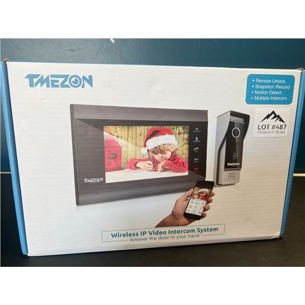 Lot of 1 Wireless IP Video Intercom System
