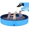 Image 1 : Lot of 1 Large Foldable Dog/Pet Pool - 63 Inch Size - With Pool Cover