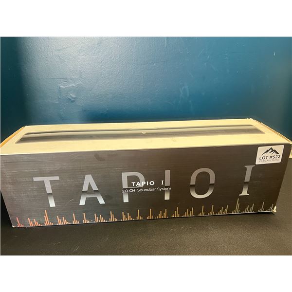 Lot of 1 Bomaker Tapio I 2.0 CH Soundbar System