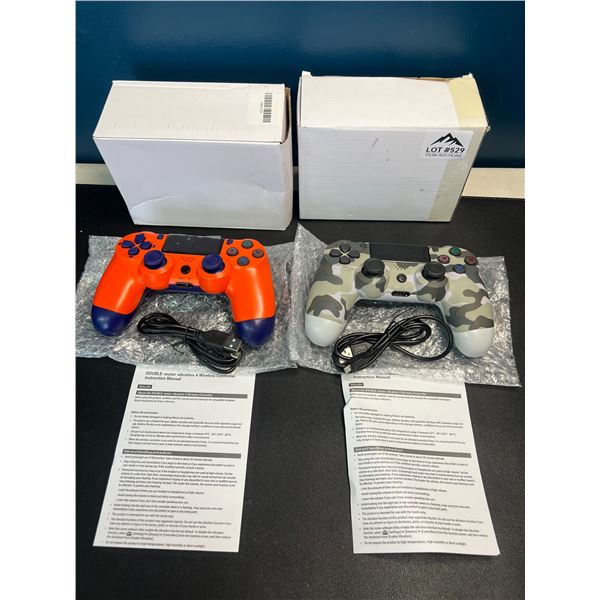 Lot of 2 Wireless Controllers for PS4/Playstation 4