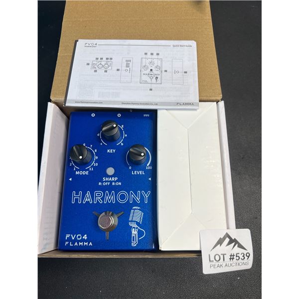 Lot of 1 Harmony FV04 FLAMMA Guitar Effect Pedal