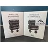 Image 1 : Lot of 2 T12 Wireless Bluetooth Earbuds