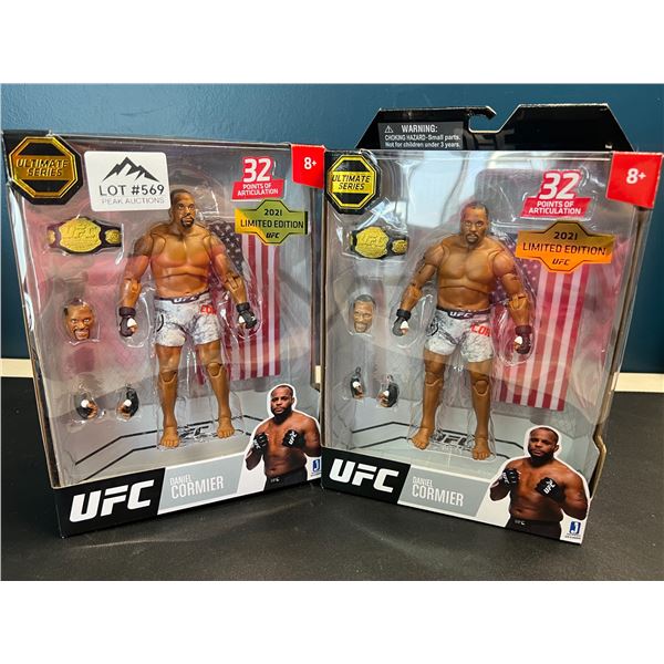 Lot of 2 UFC Collectible Figures