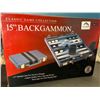 Image 1 : Lot of 1 15" Backgammon - Classic Game Collection