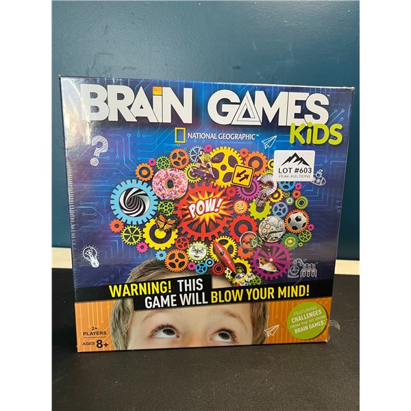 Lot of 1 National Geographic Brain Games for Kids