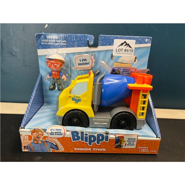 Lot of 1 Blippi Cement Truck Toy