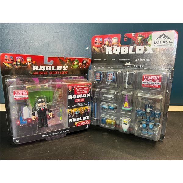 Lot of 2 Roblox Toy Sets